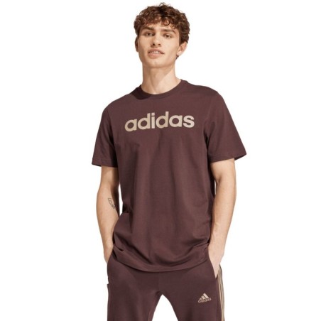 Maglia singola adidas Essentials Linear ricamata M IZ4768