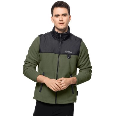 Felpa Jack Wolfskin Dna Grizzly Fleece FZ M 1709982-4129