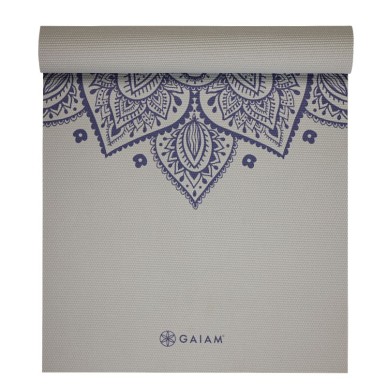 Gaiam Sustained Sundial Flower Yoga Mat 5mm 65732