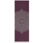 Gaiam Midnight Plum Sundial Flower Yoga Mat 5mm 65734