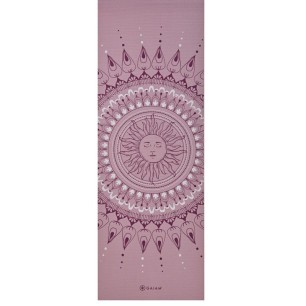 Gaiam Here & Now Dusty Rose Yoga Mat 4mm 65272