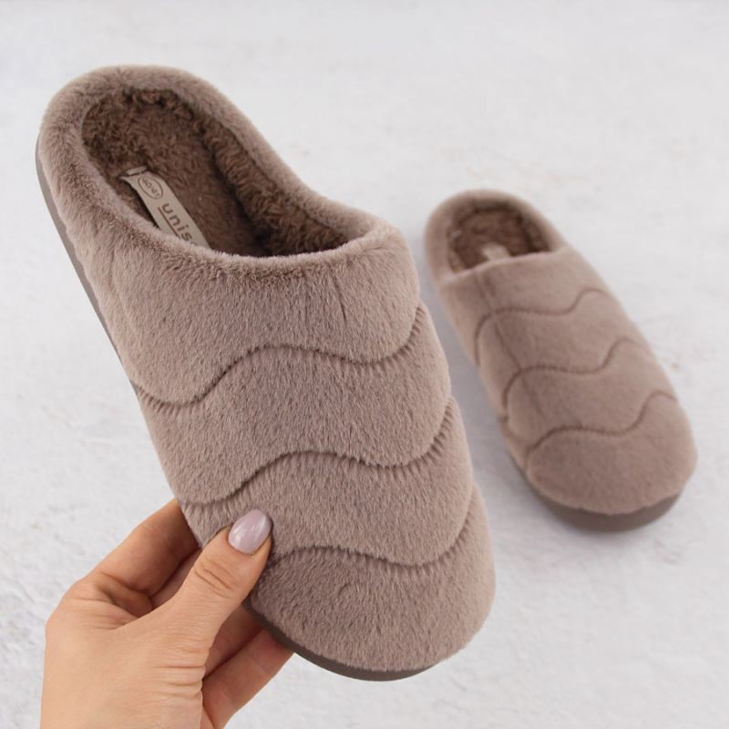 Unisoft W 6622 EVE466A fur slippers