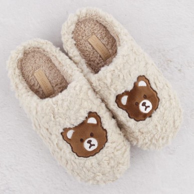 Unisoft W 6625 EVE467 Teddy Bear Slippers