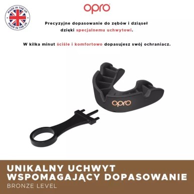 Opro UFC Bronze GEN2 Mouthguard 1234_stm Black