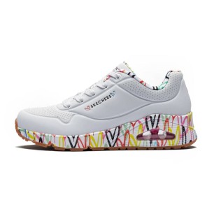 Skechers X Jgoldcrown Uno Loving Love W shoes 155506-WHT