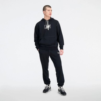 New Balance Essentials Hoodie M MT33508BK