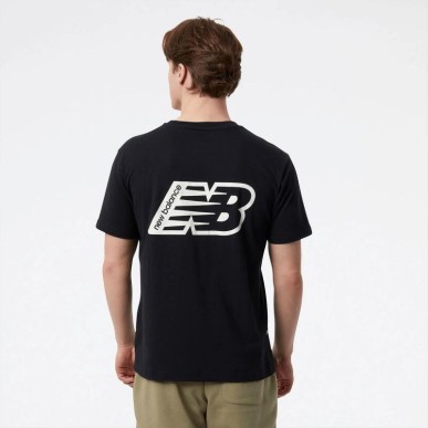 New Balance t-shirt Essentials Graphic Shor M MT23514BK