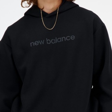 Felpa con cappuccio New Balance Ssifted Graphic Hoodie M MT41571BK