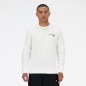 Felpa New Balance Classic Core Fleece Crew M MT03911WT