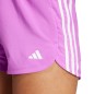 adidas Pacer Training 3-Stripes Woven High Rise shorts W IX1079