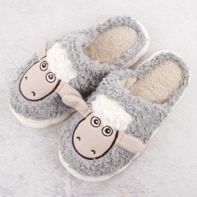 Filippo fur slippers with sheep W DK6683 PAW577A