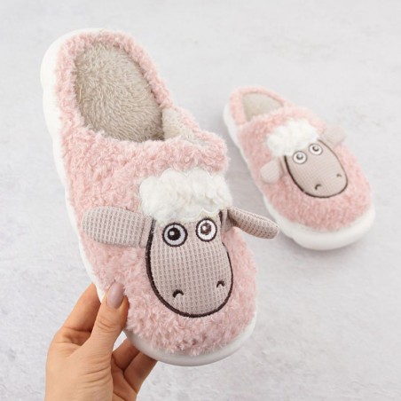 Filippo fur slippers with sheep W DK6683 PAW577B