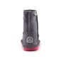 BearPaw Emma Toddler Zipper Jr 608TZ-903 Scarpe invernali Charcoal Pomberry