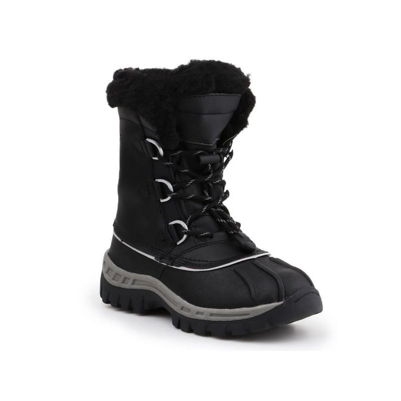 BearPaw Jr 1871Y Black Gray shoes