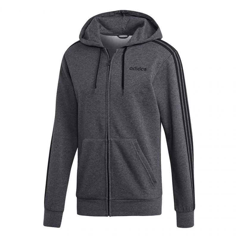 Felpa Adidas Essentials 3 Stripes Fullzip Fleece M DX2528