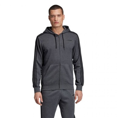 Felpa Adidas Essentials 3 Stripes Fullzip Fleece M DX2528