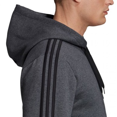 Felpa Adidas Essentials 3 Stripes Fullzip Fleece M DX2528