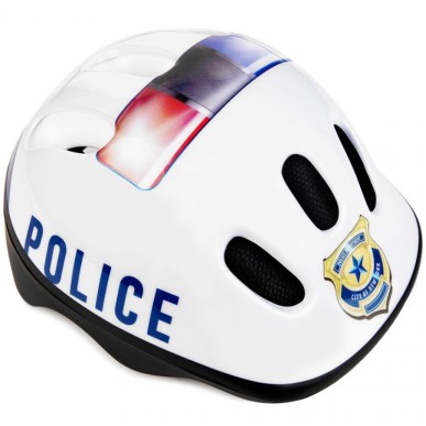 Casco da bicicletta Spokey Police Jr 927857