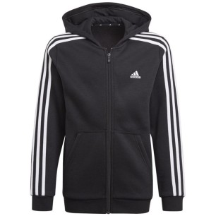 Adidas Essentials 3S Full-zip Hoodie Jr GQ8900