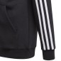 Felpa con cappuccio Adidas Essentials 3S Full-zip Jr GQ8900