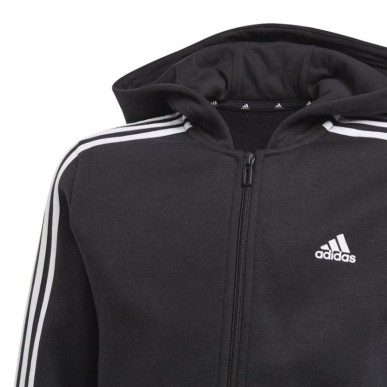 Adidas Essentials 3S Full-zip Hoodie Jr GQ8900