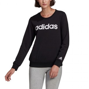 Felpa con cappuccio Adidas Essentials Linear W GL0718