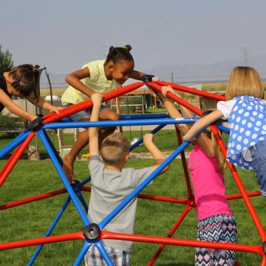 Cupola di arrampicata per il parco giochi GEODOME 101301