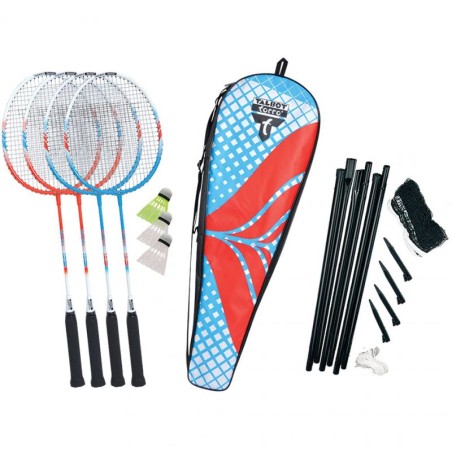 Talbot Torro 4 player badminton set 449408T