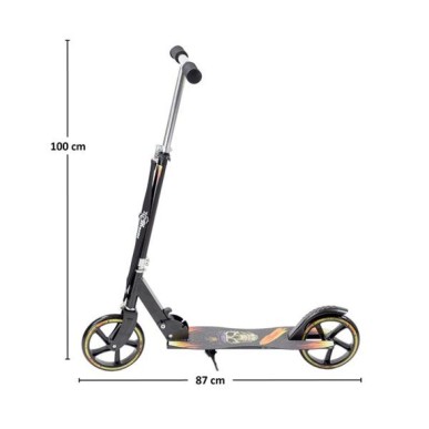 Scooter Nils Extreme HA205D NERO PU 205MM