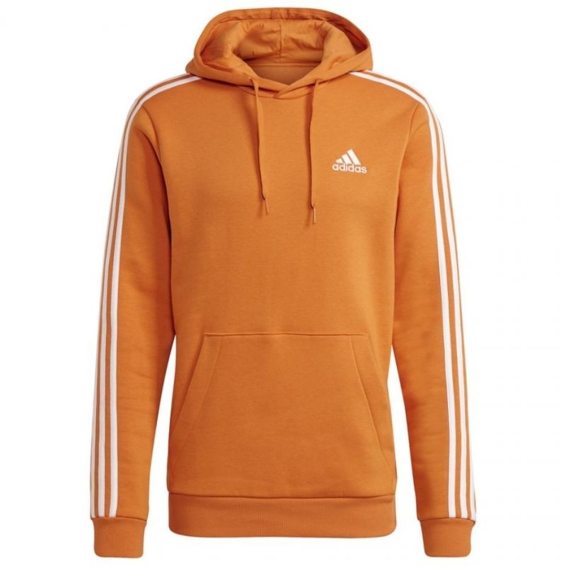 Felpa con cappuccio in pile Adidas 3-Stripes M H12188