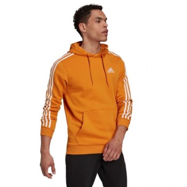 Adidas 3-Stripes Fleece Hoodie M H12188