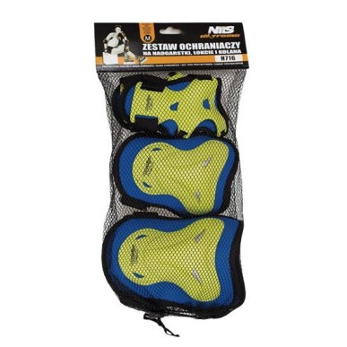 Set di protezioni Nils Extreme navy-lime H716 rL