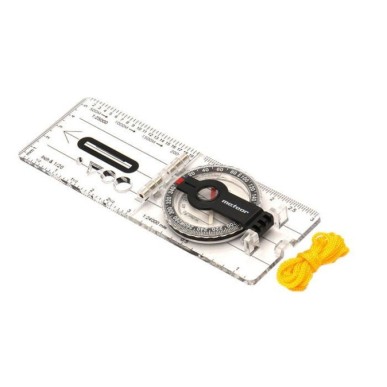 Meteor compass ruler with magnifying glass 71008