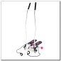 Stepper con bracci mobili e collegamenti HMS S3085 rosa-bianco