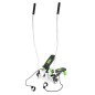 Stepper con bracci mobili e cavi HMS S3085, verde e bianco