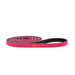 Gomma per esercizi HMS PINK-BLACK GU06 13x5x2250 mm