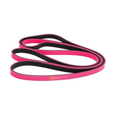 Gomma per esercizi HMS PINK-BLACK GU06 13x5x2250 mm