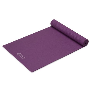 Tappetino yoga Gaiam Essentials 6 mm con cinghia 63313