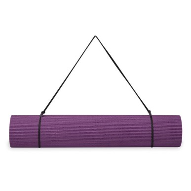 Gaiam Essentials 6 mm Yoga Mat with strap 63313