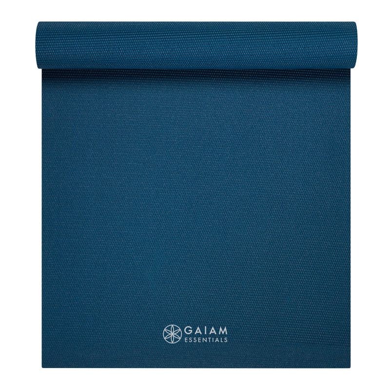 Yoga mat Gaiam Essentials 6 mm with heart Navy 63314