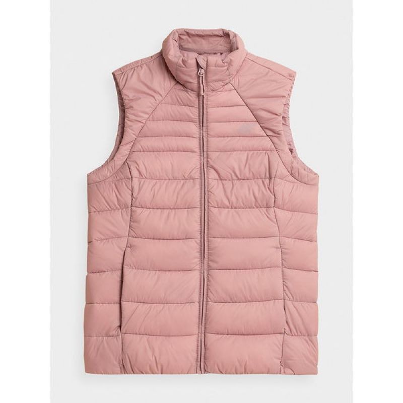 4F W Gilet H4Z21-KUDP001 Rosa