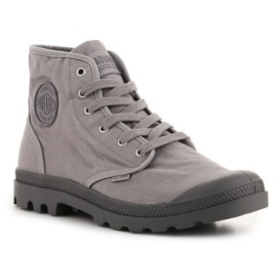 Palladium Pampa High Hi M 02352-071-M Gray Flannel shoes