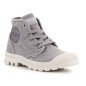 Scarpe Palladium US Pampa Hi FW 92352-071-M in flanella grigia