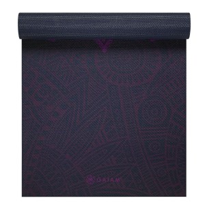 Yoga Mat Gaiam Plum Sundial 6 mm 62572