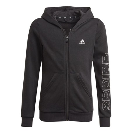 Adidas Essentials Logo Full-Zip Hoodie Jr GN4050