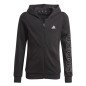 Felpa con cappuccio e zip integrale Adidas Essentials Logo Jr GN4050