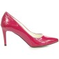 Pumps on a stiletto heel lacquered Juma W CIT2565I fuchsia