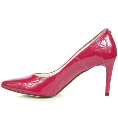 Pumps on a stiletto heel lacquered Juma W CIT2565I fuchsia