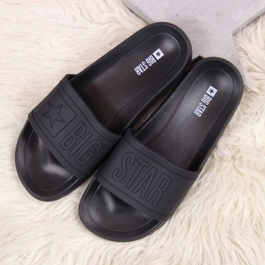 Black Big Star W DD274A271 beach slippers