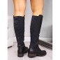 Leather boots Rieker W Z9591-00 black